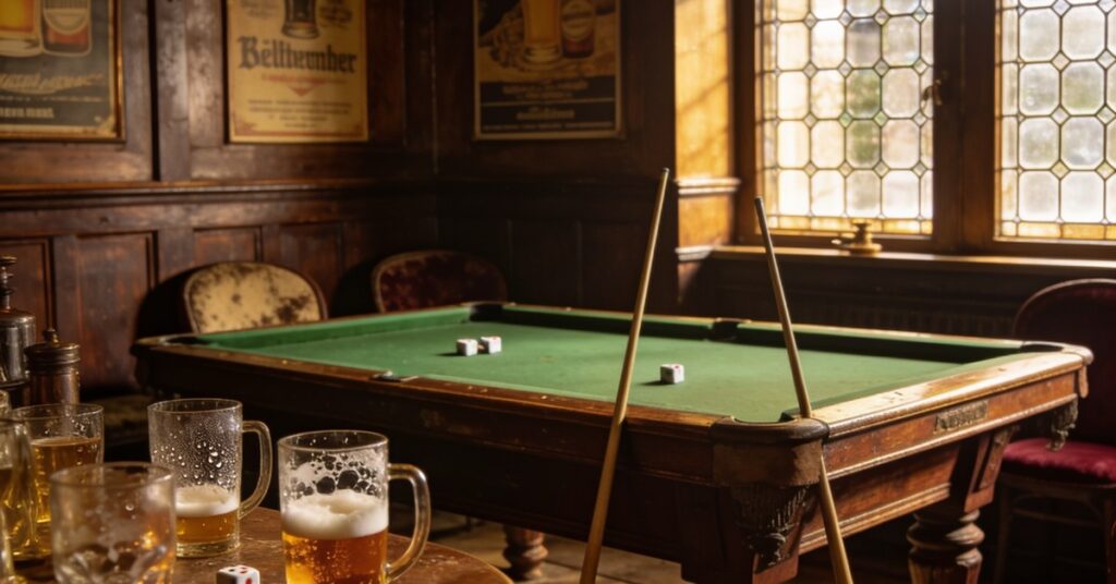 Alt berliner bierlokal billard eck: Gemütlich spielen & genießen
