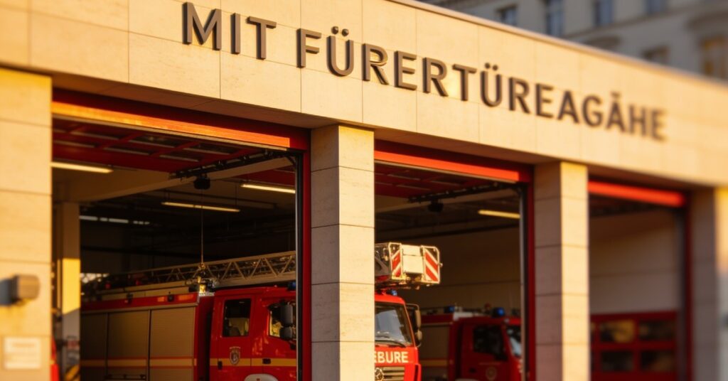 Berliner Feuerwehr Feuerwache Mitte 1100: Einsatzbereit im Herzen Berlins